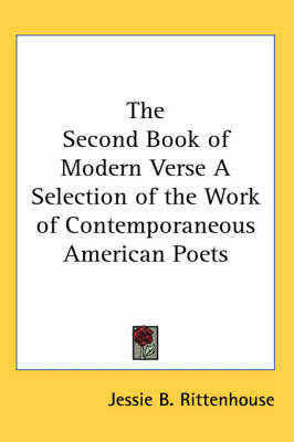 Second Book of Modern Verse A Selection of the Work of Contemporaneous American Poets image