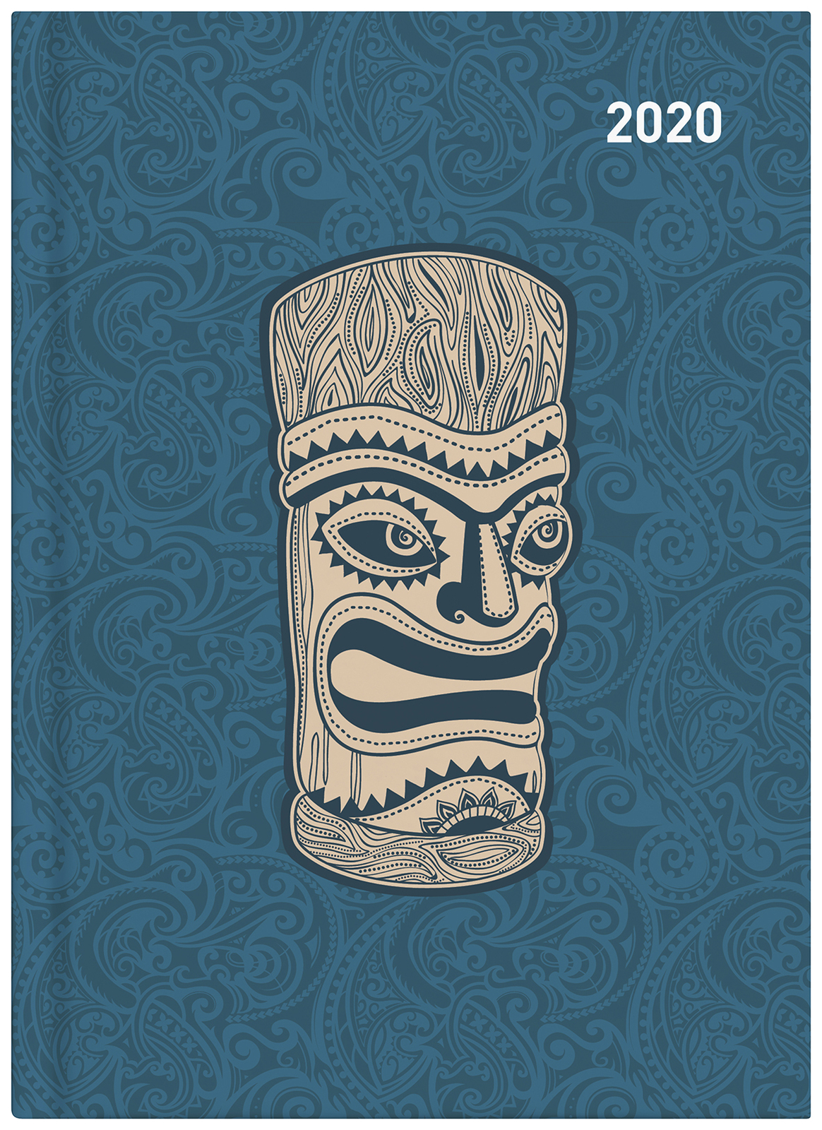 Collins: 2020 Daily A51 Diary - Maori Toanga (Light Blue) image