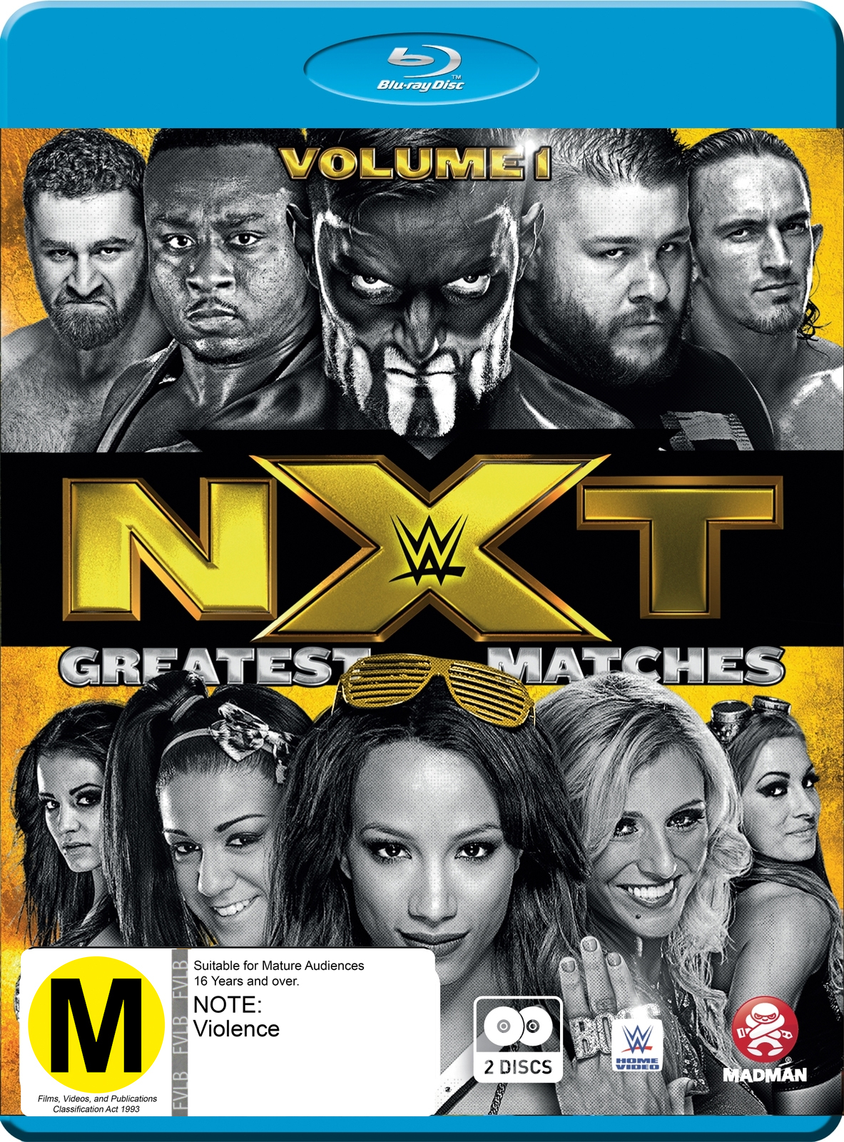 WWE: NXT's Greatest Matches - Volume 1 on Blu-ray image