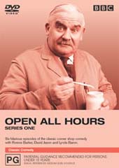 Open All Hours - Series 1 on DVD Open All Hours - Series 1 on DVD