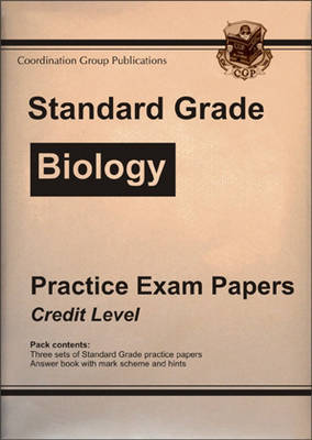 Standard Grade Biology Practice Papers - Credit Level by CGP Books image