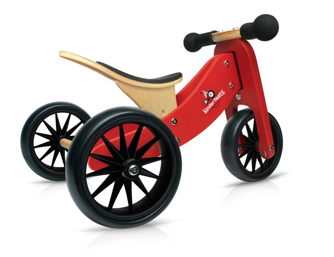Kinderfeet: Tiny Tot - 2-in-1 Bike (Red) image