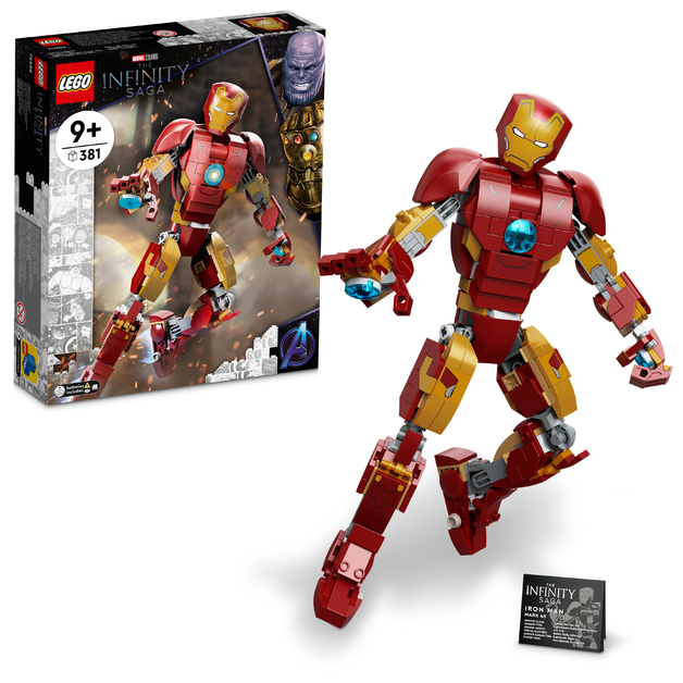 LEGO Marvel: Infinity Saga - Iron Man Figure (76206)