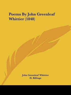 Poems By John Greenleaf Whittier (1848) by John Greenleaf Whittier image