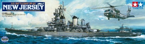 Tamiya 1/350 US Battleship BB-62 New Jersey - Model Kit image