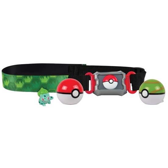 Pokémon: Poke Ball Belt (Grass) - Clip N Carry Set image