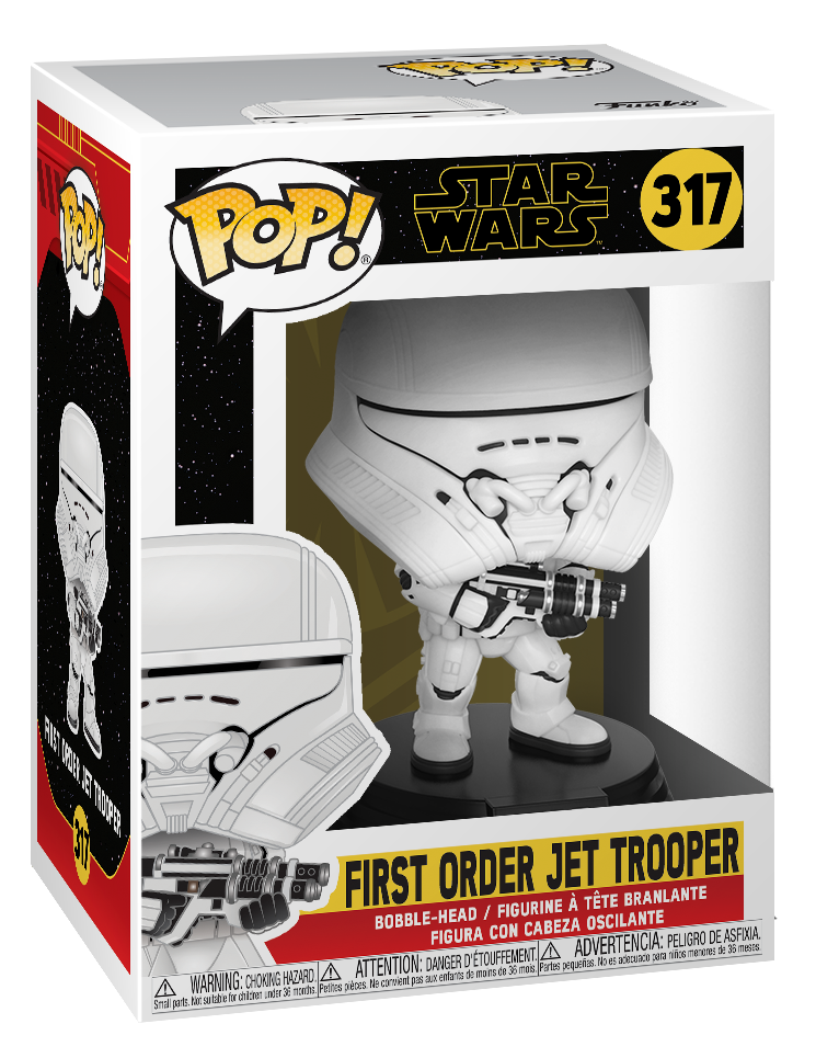 First Order Jet Trooper - Pop! Vinyl Figure image