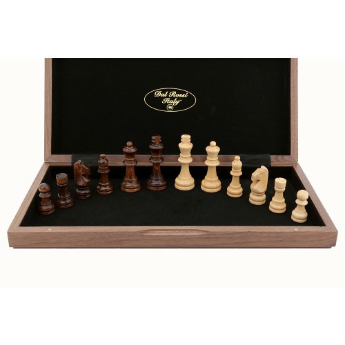 Dal Rossi Walnut Chess Set (38cm) image