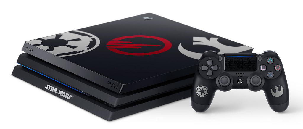 PS4 PRO 1TB SW Battlefront II Limited Edition Console Bundle for PS4 image