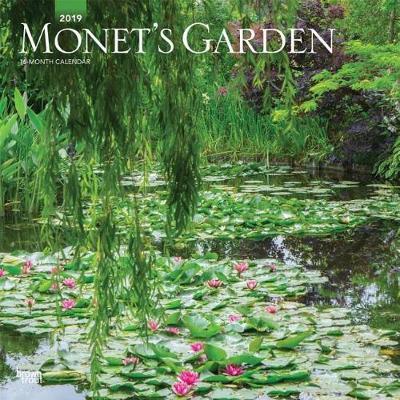 Monet'S Garden 2019 Square Wall Calendar by Inc Browntrout Publishers image