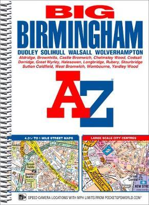 Big Birmingham Street Atlas by Geographers A-Z Map Company image