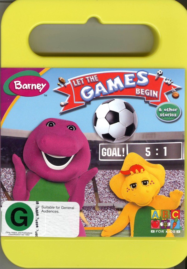 Barney - Let The Games Begin And Other Stories on DVD image
