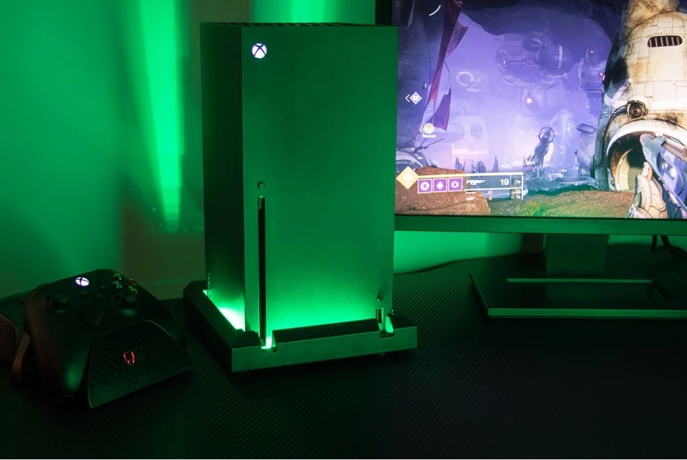 Venom Colour Change LED Stand For Xbox Series X Xbox Series X Buy Now at Mighty Ape NZ