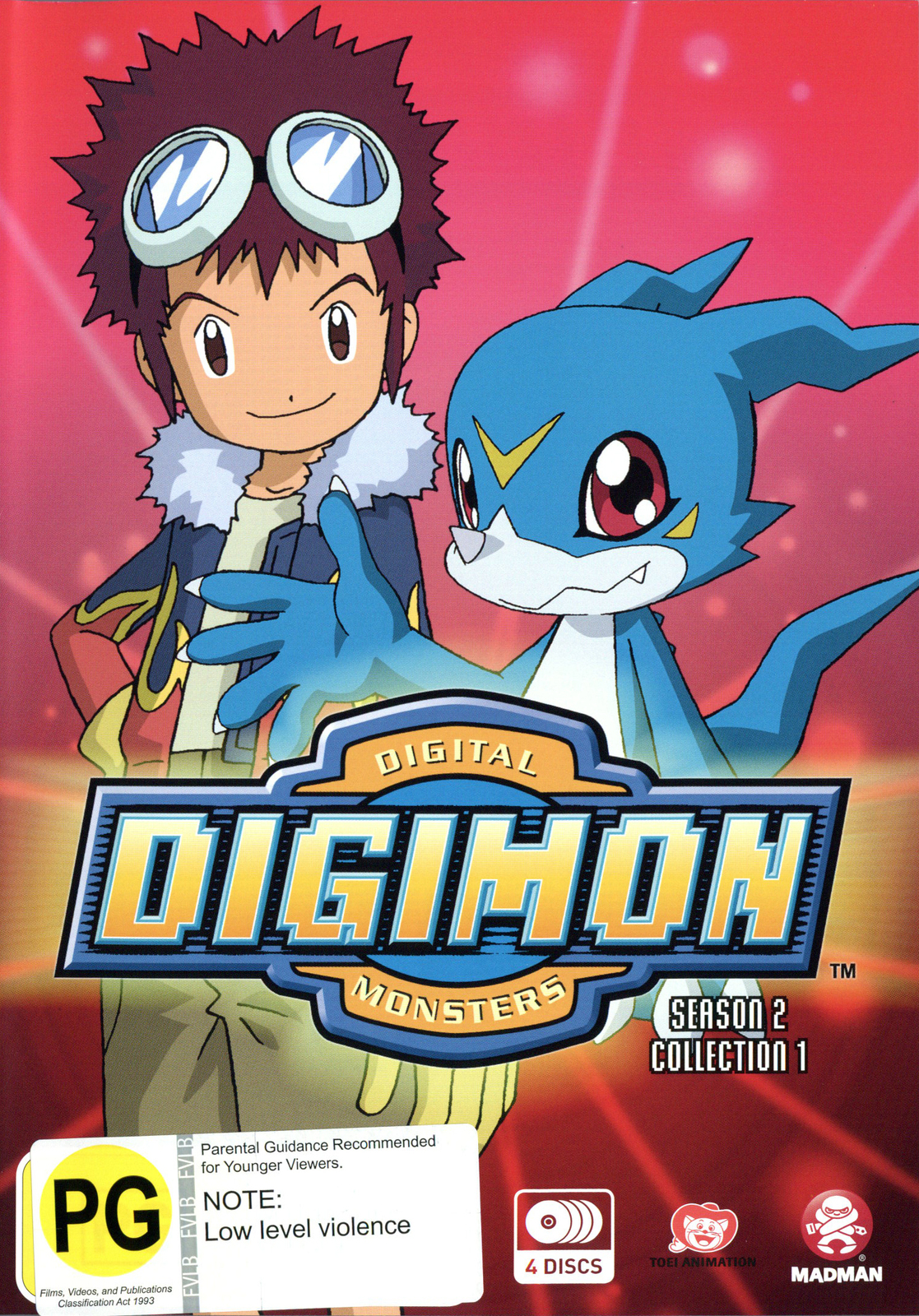Digimon: Digital Monsters 02 (2000) Season 2 Collection 1 (Eps 1-25) on DVD image