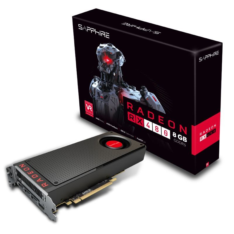 Sapphire AMD Radeon RX 480 8GB Graphics Card at Mighty Ape NZ Sapphire AMD Radeon RX 480 8GB Graphics Card at Mighty Ape NZ