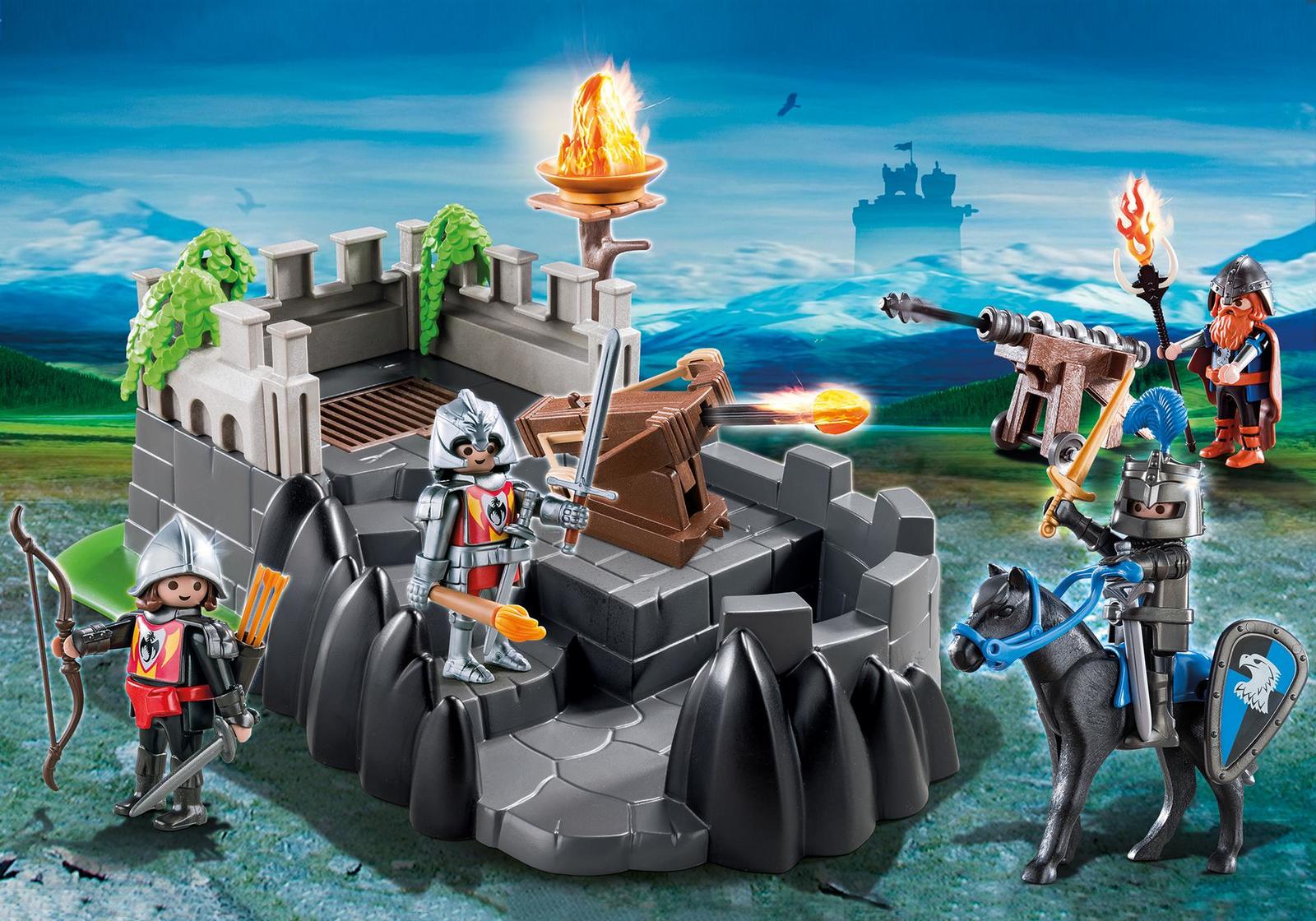 Playmobil: Knights - Dragon Knight's Fort image