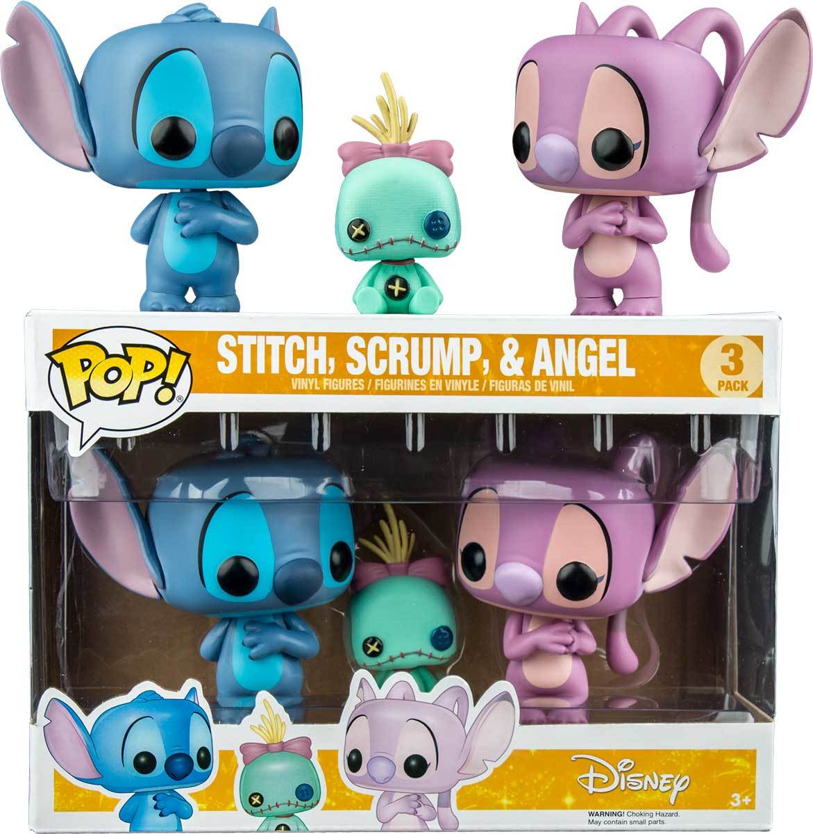 Stitch, Scrump & Angel - Pop! Vinyl 3-Pack image