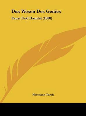 Das Wesen Des Genies: Faust Und Hamlet (1888) by Hermann Turck image