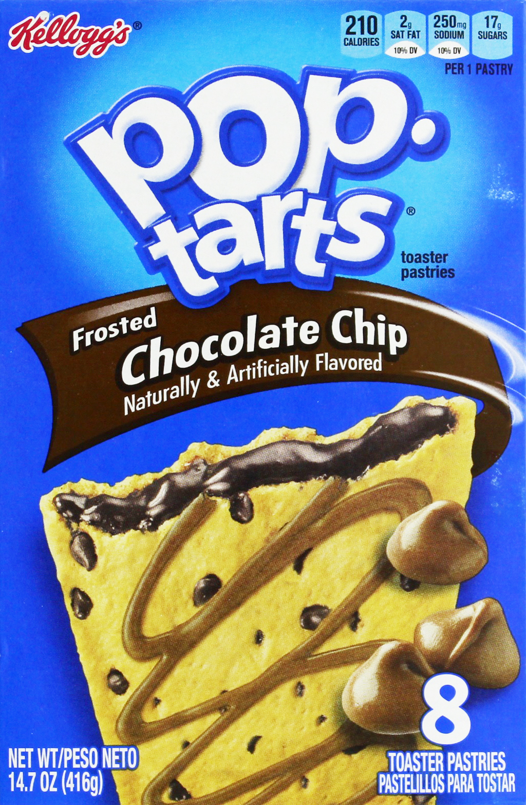 Kellogg's Pop Tarts Frosted Chocolate Chip