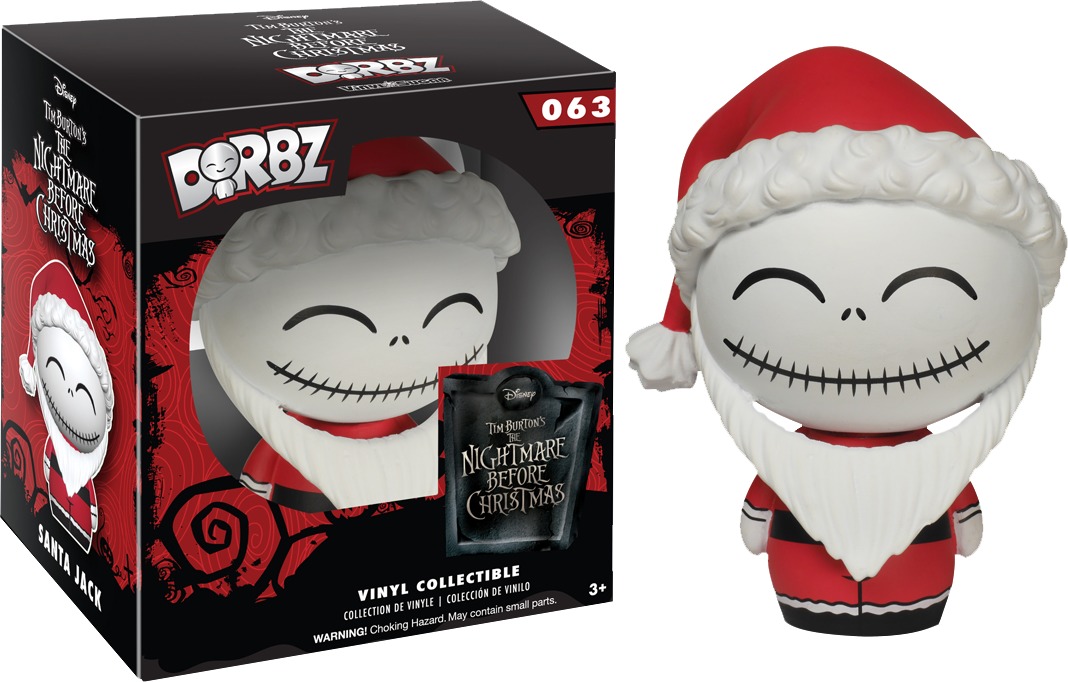 The Nightmare Before Christmas - Santa Jack Dorbz Vinyl Figure image