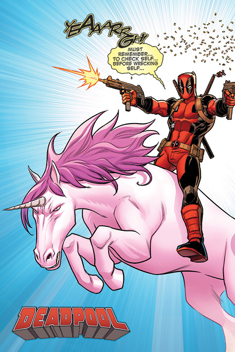 Deadpool Maxi Poster - Unicorn (732)