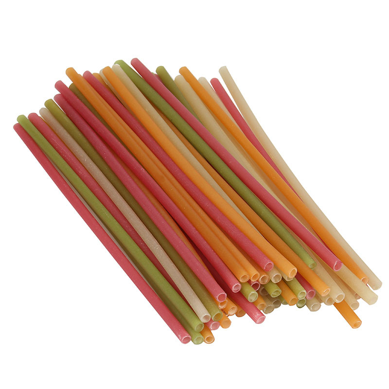 100 Pack Biodegradable Rice Straws image