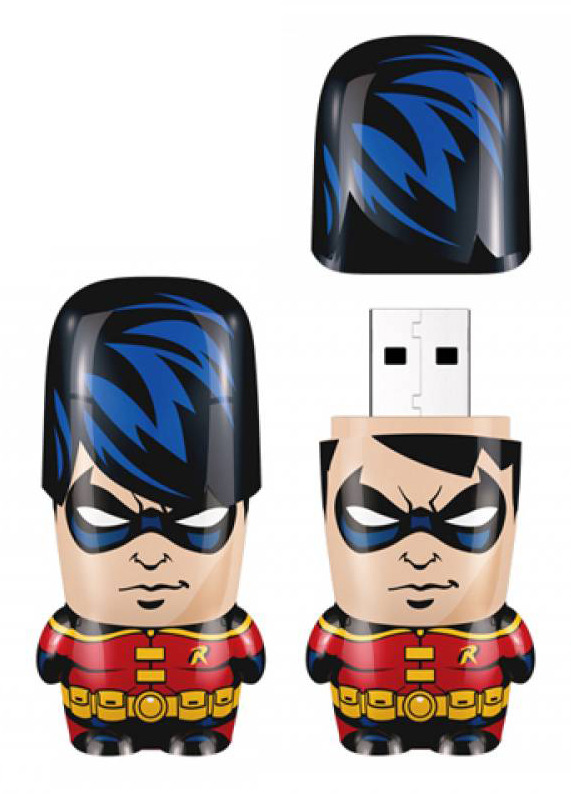 8GB Batman - Robin Mimobot USB Flash Drive