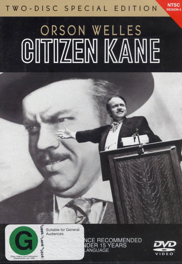 Citizen Kane (2 Disc Set) on DVD image