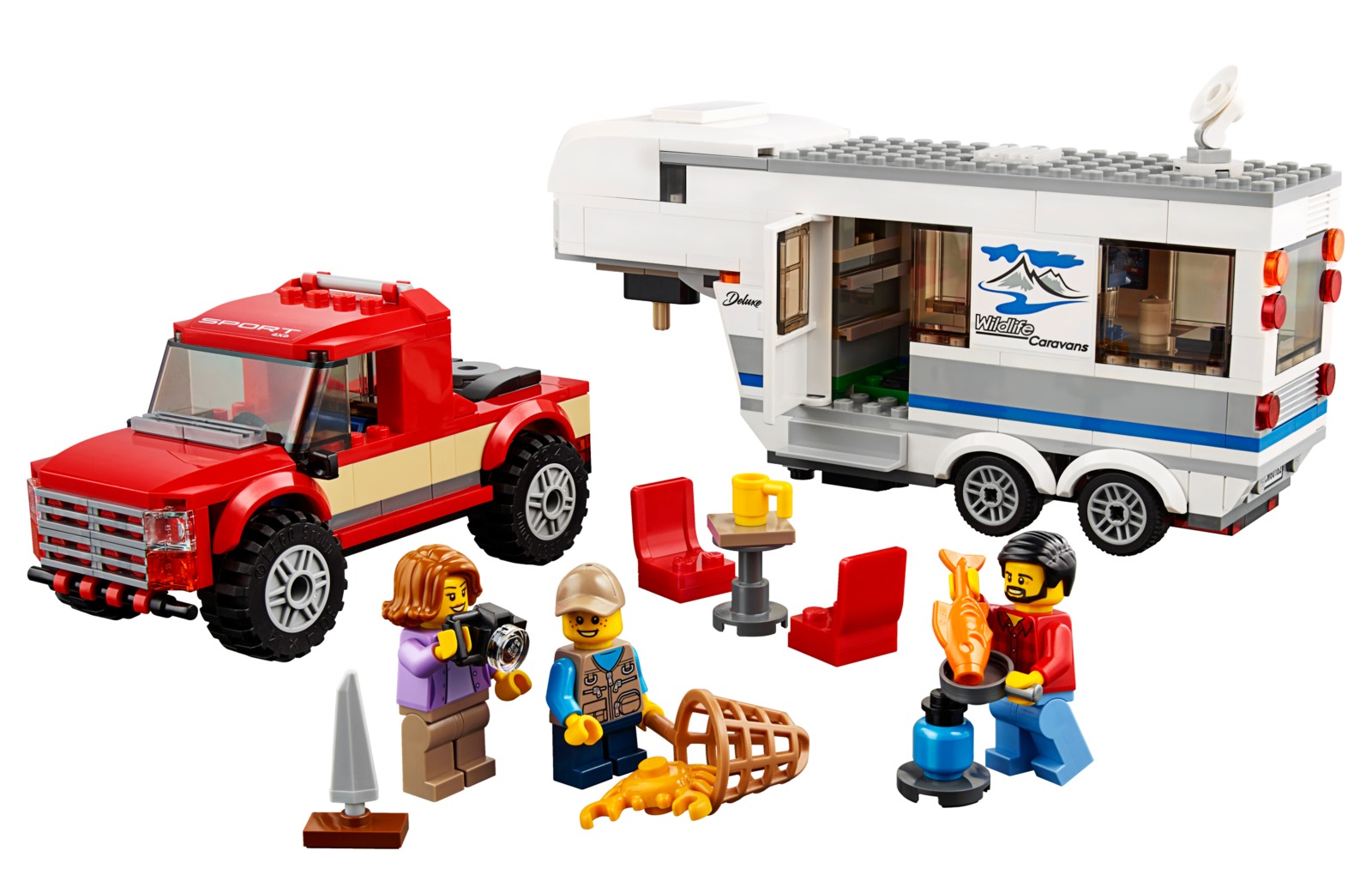 LEGO City: Pickup & Caravan (60182)