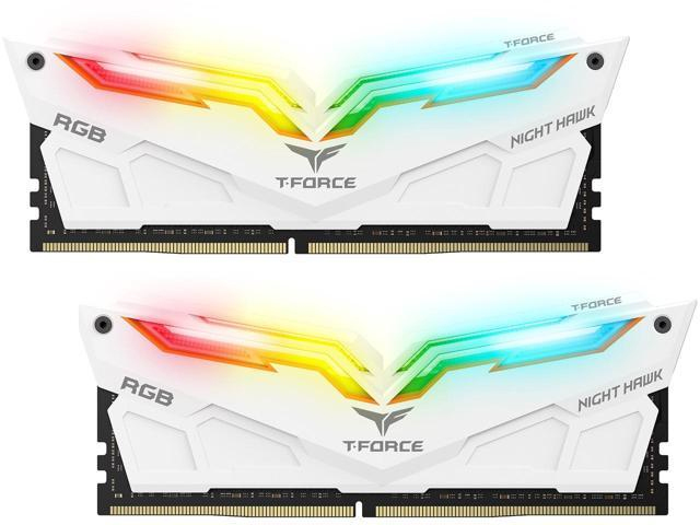 2x8GB Team T-Force Night Hawk RGB 3000MHz DDR4 Gaming RAM image