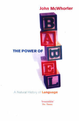 The Power Of Babel by John H McWhorter image