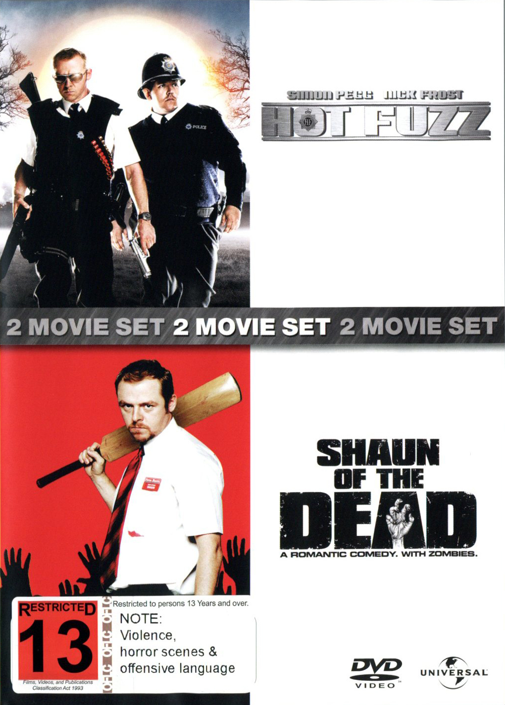 Hot Fuzz / Shaun Of The Dead - 2 Film Box Set on DVD