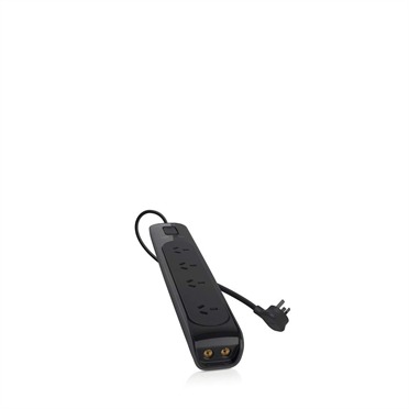 Belkin - Pro Series 4-Way Surge Protector with AV + $75K CEW - 2m Cord image