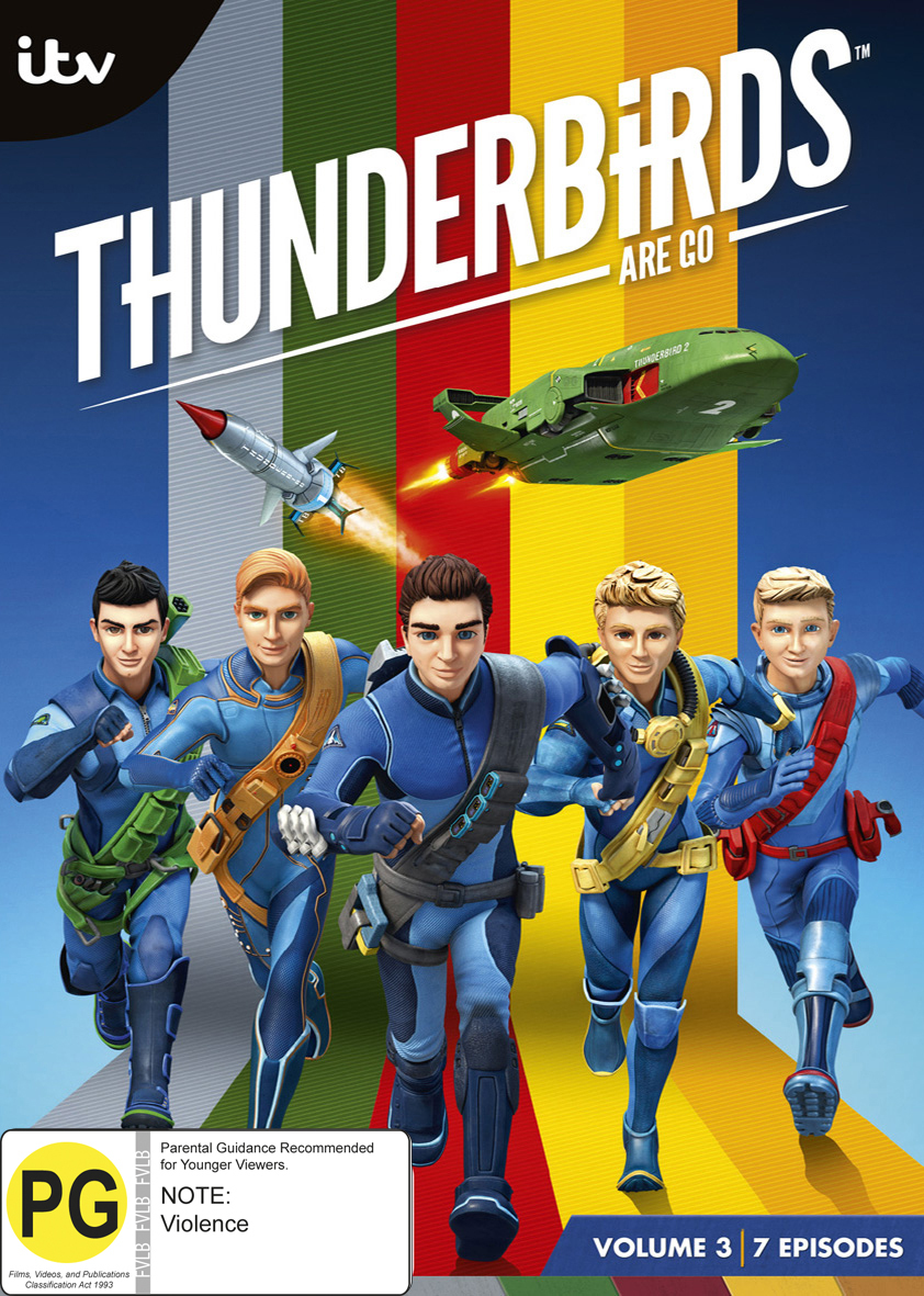 Thunderbirds Are Go: Volume 3 on DVD