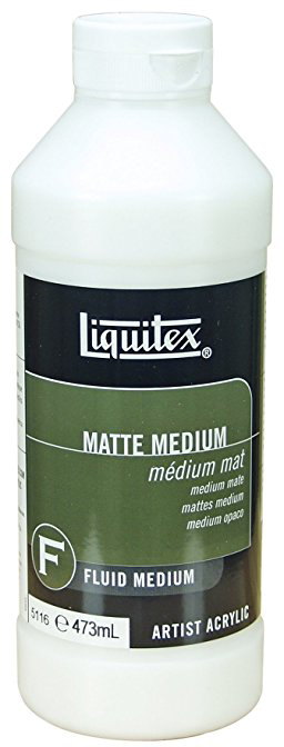 Liquitex: Matte Fluid Medium (473ml)