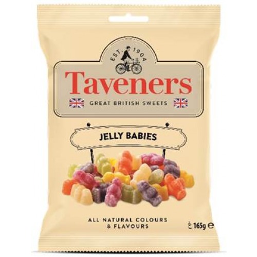 Taveners Great British Sweets Jelly Babies (165g) image