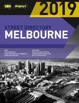 Melbourne Street Directory 2019 53rd ed by UBD / Gregory's image