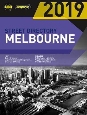 Melbourne Street Directory 2019 53rd ed image