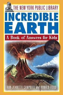Incredible Earth: A Book of Answers for Kids by The New York Public Library image