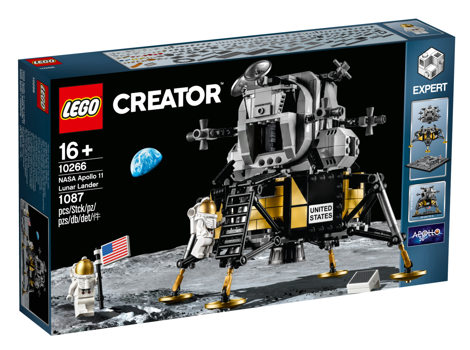 LEGO Creator: NASA Apollo 11 Lunar Lander (10266) image