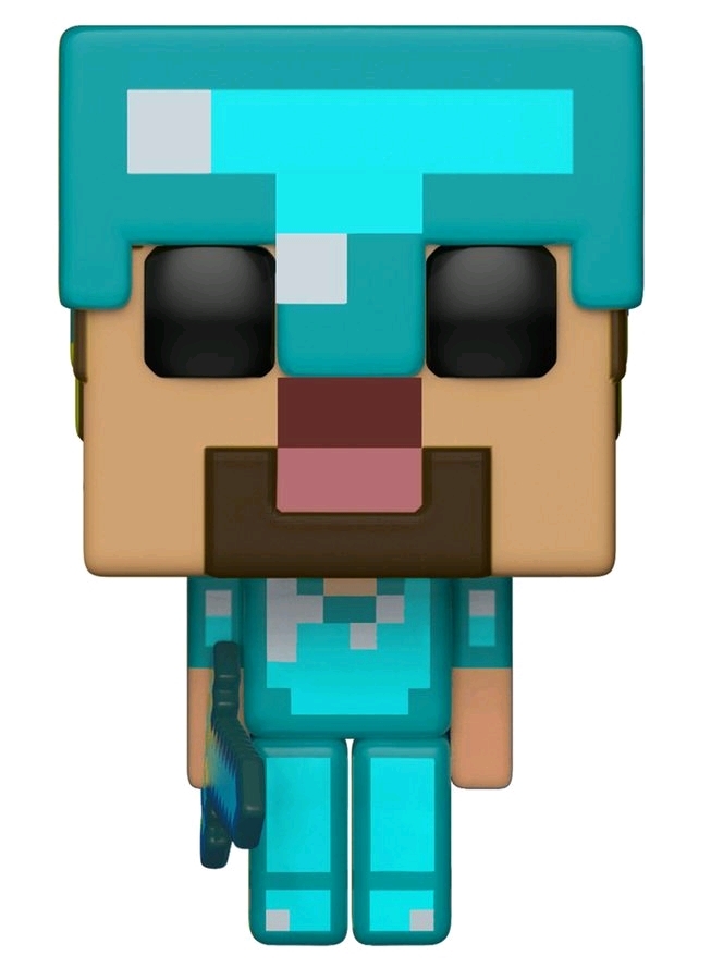 Minecraft - Steve (Diamond Armour Ver.) Pop! Vinyl Figure image