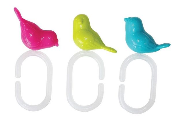 Peeking Birds Shower Curtain Hooks At Mighty Ape Nz