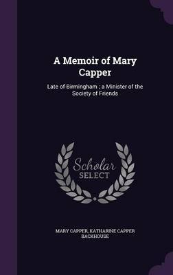 A Memoir of Mary Capper image