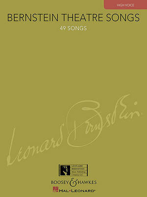 Bernstein Theatre Songs by Leonard Bernstein image