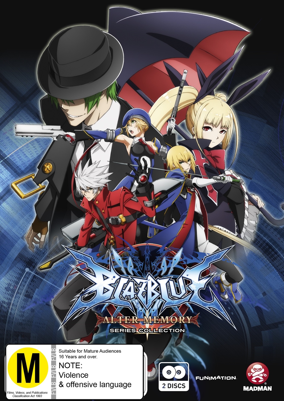 Blazblue: Alter Memory Series Collection on DVD image
