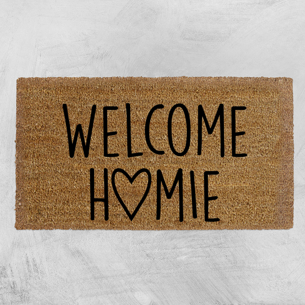 Natural Fibre Doormat - Welcome Homie image