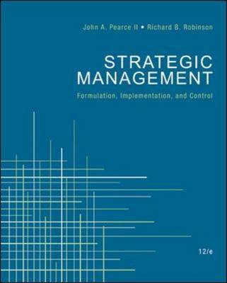 Strategic Management by John A. Pearce image