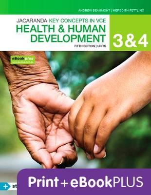 Key concepts VCE Health and Human development U 3&4 4E EBK & PRINT+S/ON image