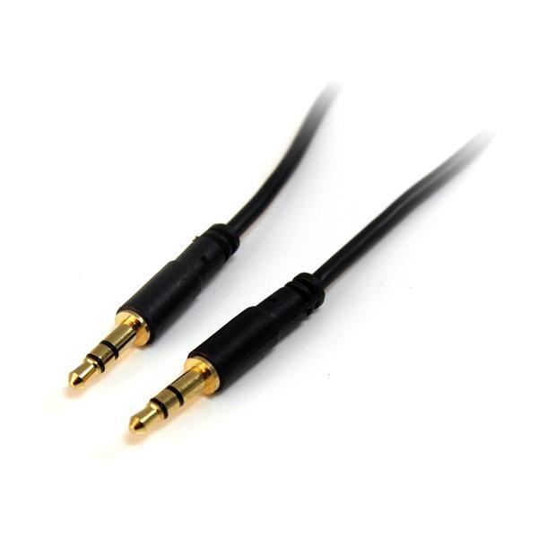 1.8m StarTech 3.5mm Stereo Slim Audio Cable image