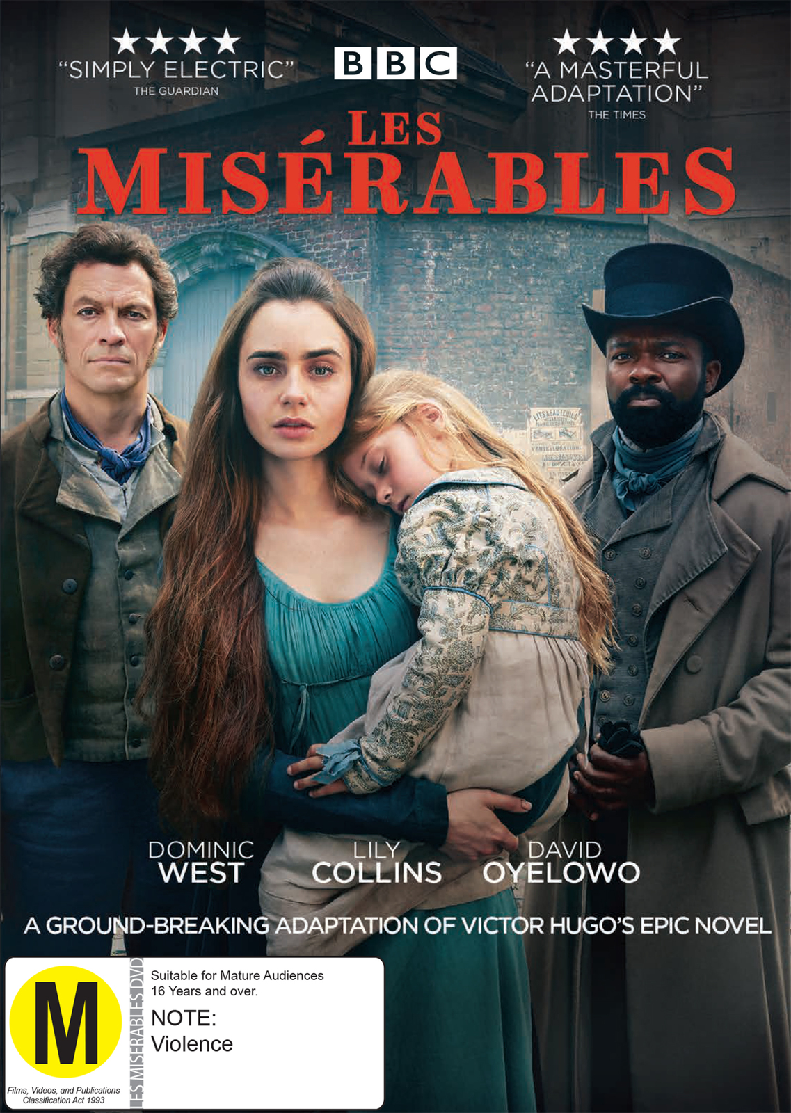 Les Miserables on DVD image